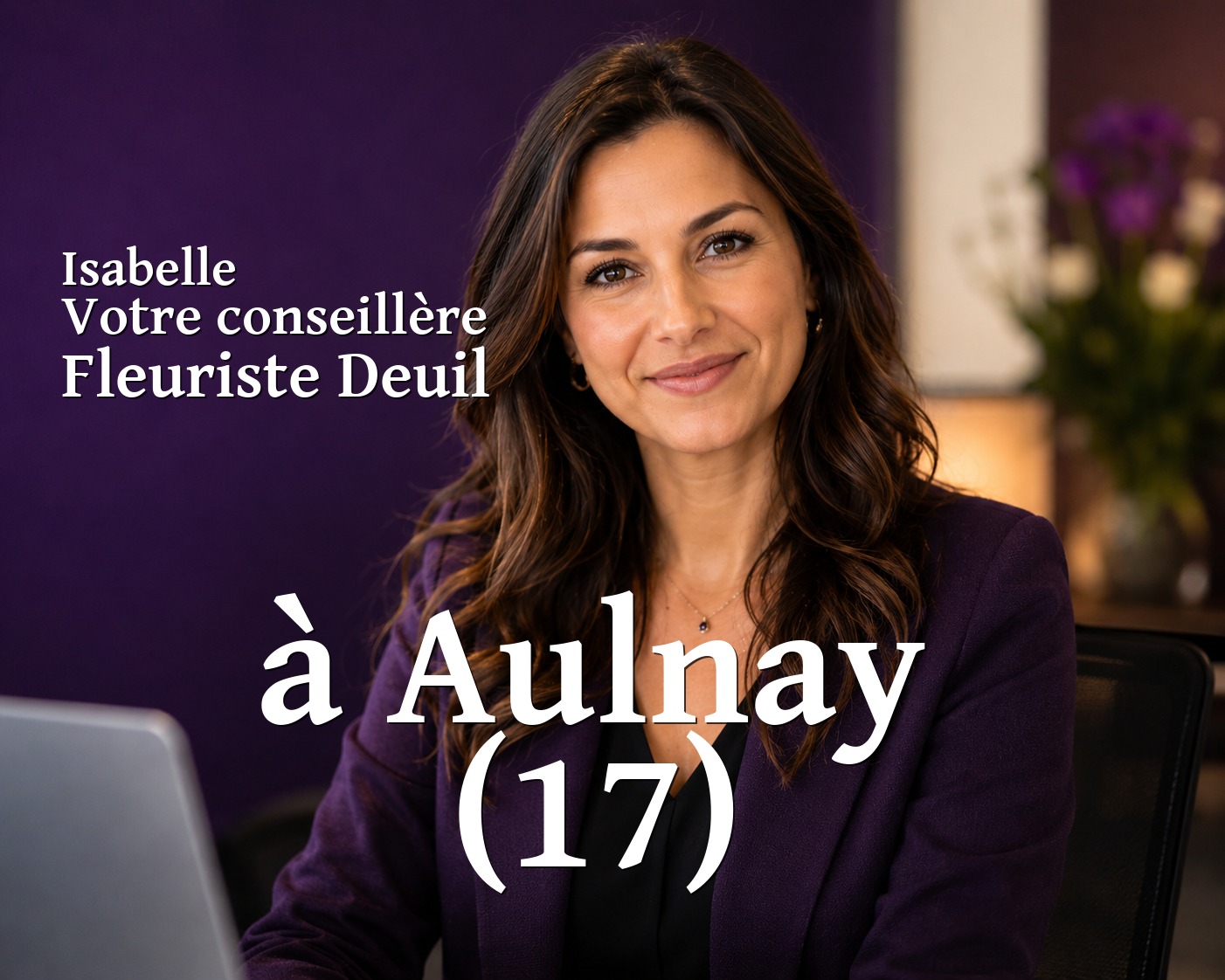 Isabelle, votre conseillère Fleuriste Deuil à Aulnay (17)