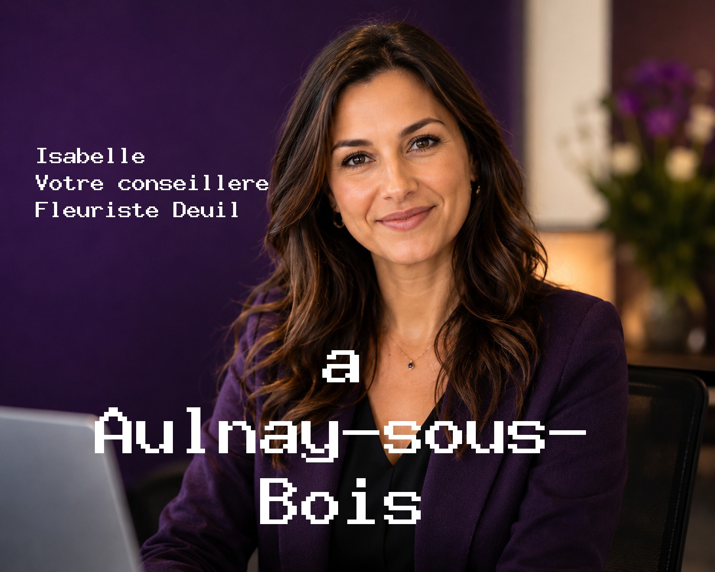 Isabelle, votre conseillère Fleuriste Deuil à Aulnay-sous-Bois