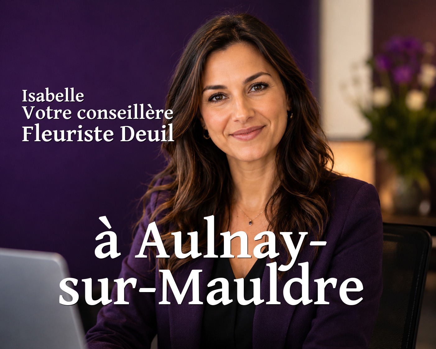 Isabelle, votre conseillère Fleuriste Deuil à Aulnay-sur-Mauldre