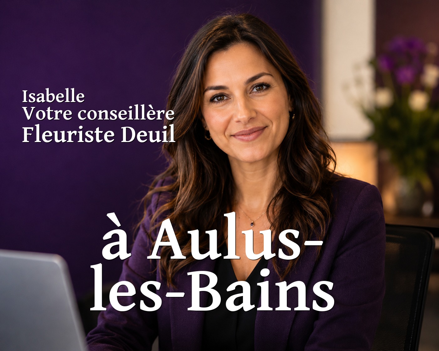 Isabelle, votre conseillère Fleuriste Deuil à Aulus-les-Bains