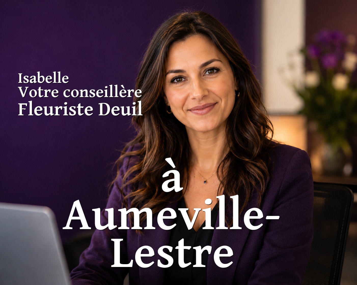 Isabelle, votre conseillère Fleuriste Deuil à Aumeville-Lestre