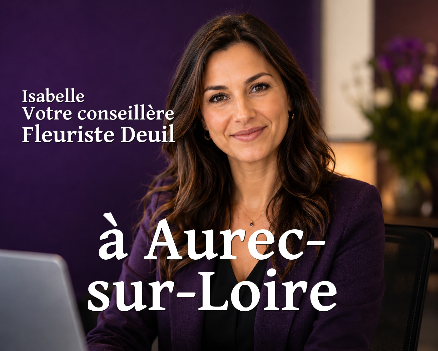 Isabelle, votre conseillère Fleuriste Deuil à Aurec-sur-Loire