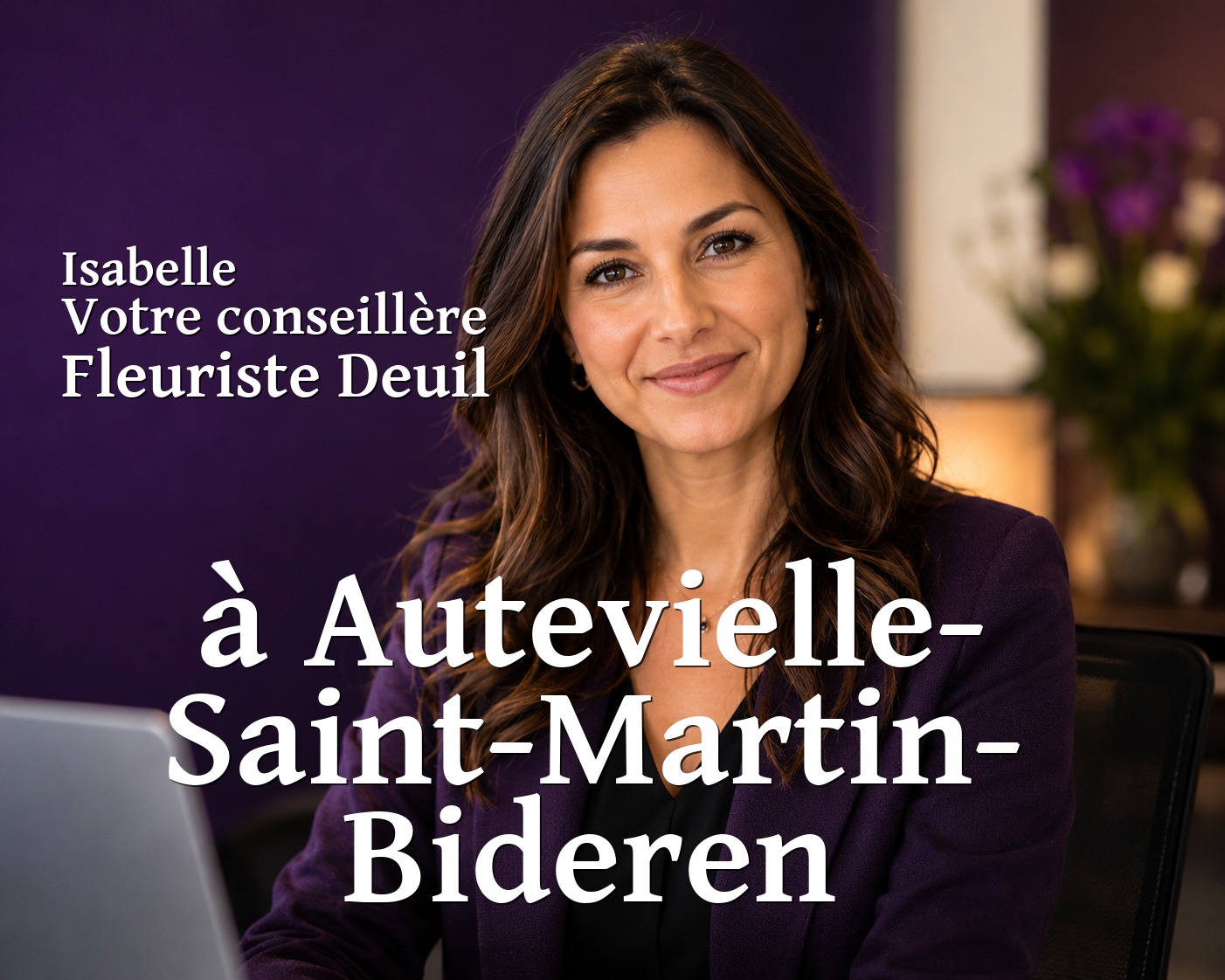 Isabelle, votre conseillère Fleuriste Deuil à Autevielle-Saint-Martin-Bideren