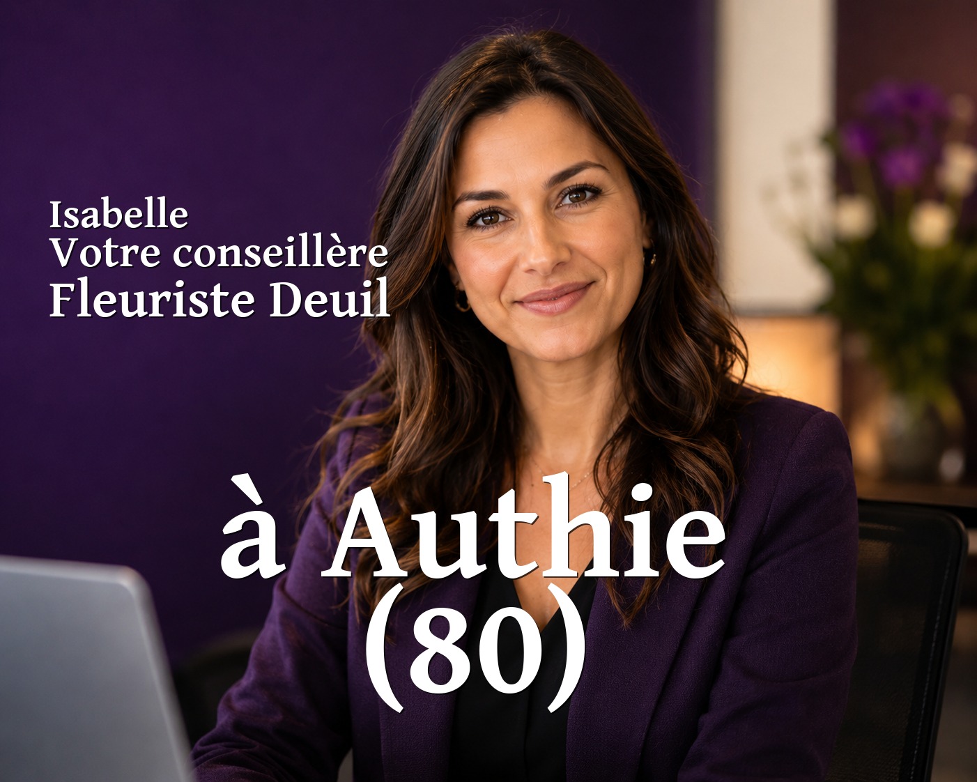 Isabelle, votre conseillère Fleuriste Deuil à Authie (80)