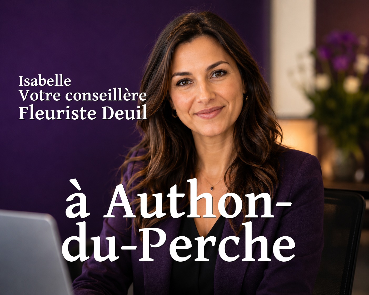 Isabelle, votre conseillère Fleuriste Deuil à Authon-du-Perche