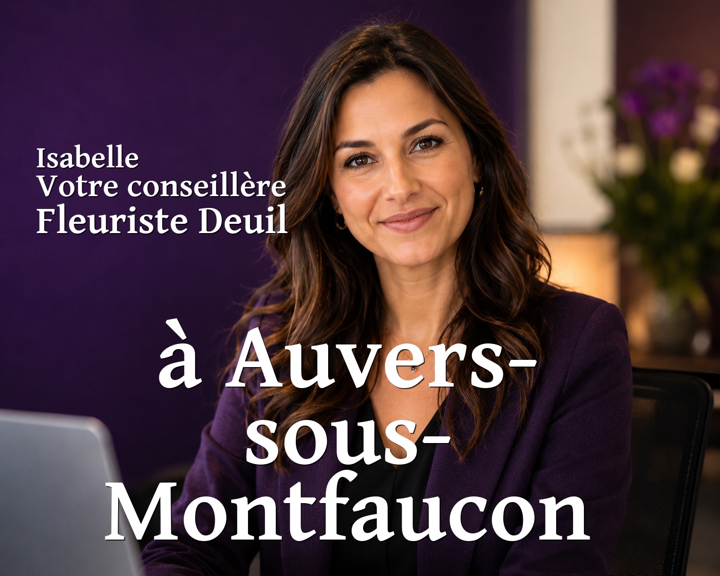 Isabelle, votre conseillère Fleuriste Deuil à Auvers-sous-Montfaucon