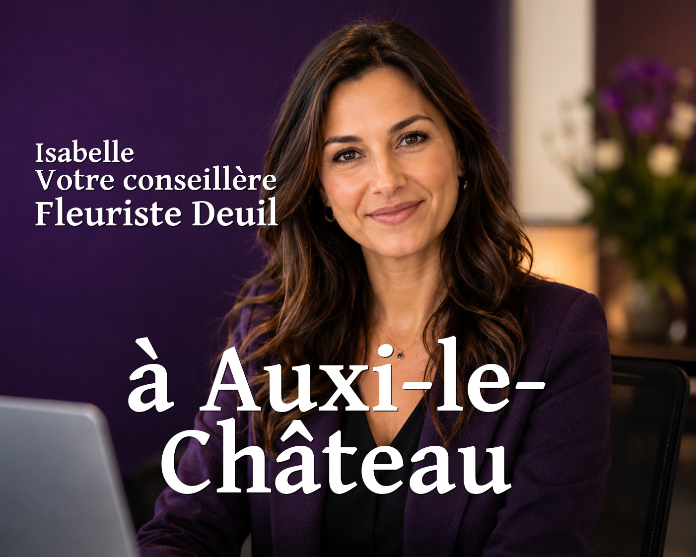 Isabelle, votre conseillère Fleuriste Deuil à Auxi-le-Château