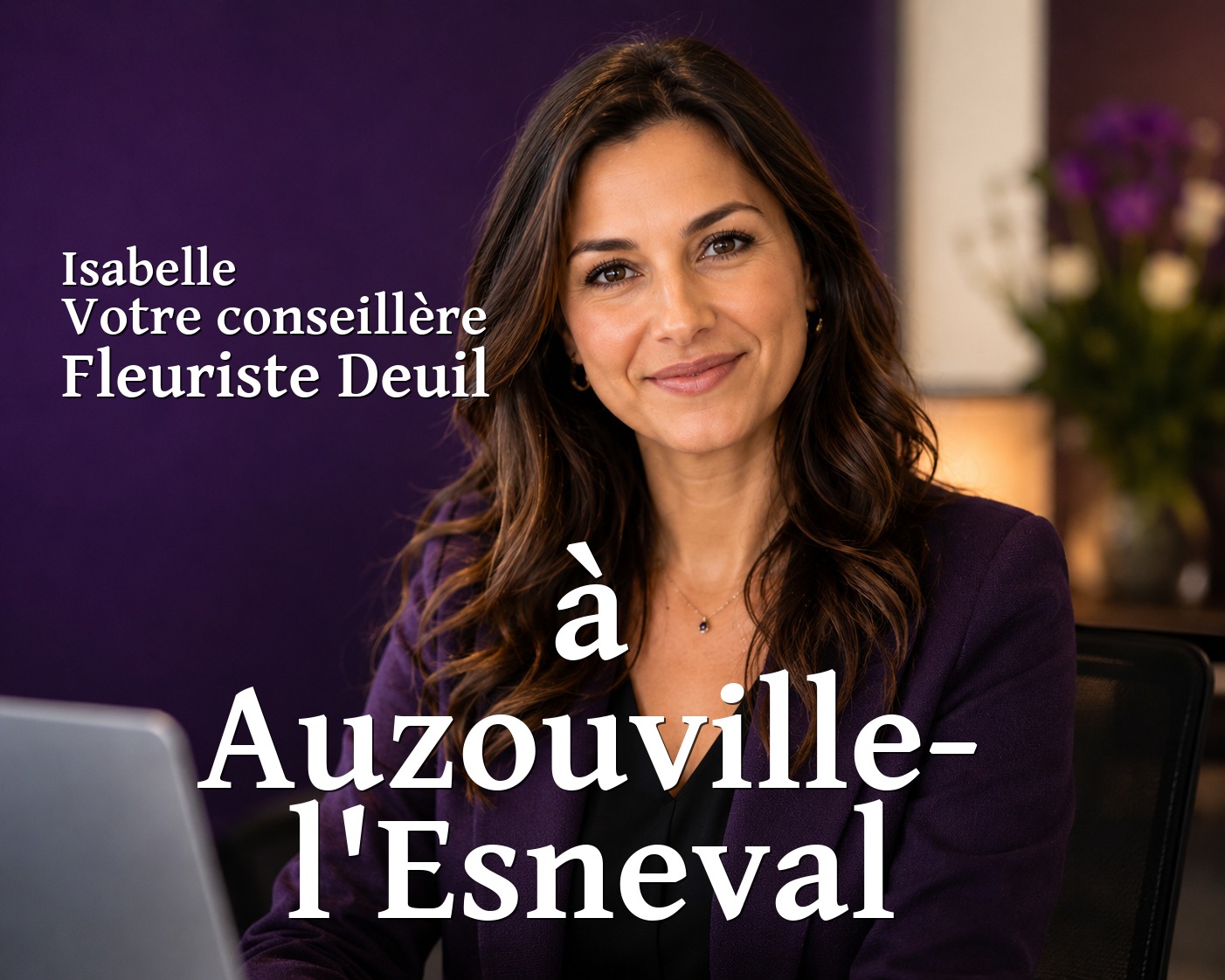 Isabelle, votre conseillère Fleuriste Deuil à Auzouville-l'Esneval