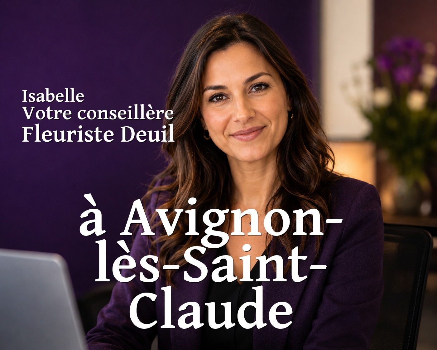 Isabelle, votre conseillère Fleuriste Deuil à Avignon-lès-Saint-Claude