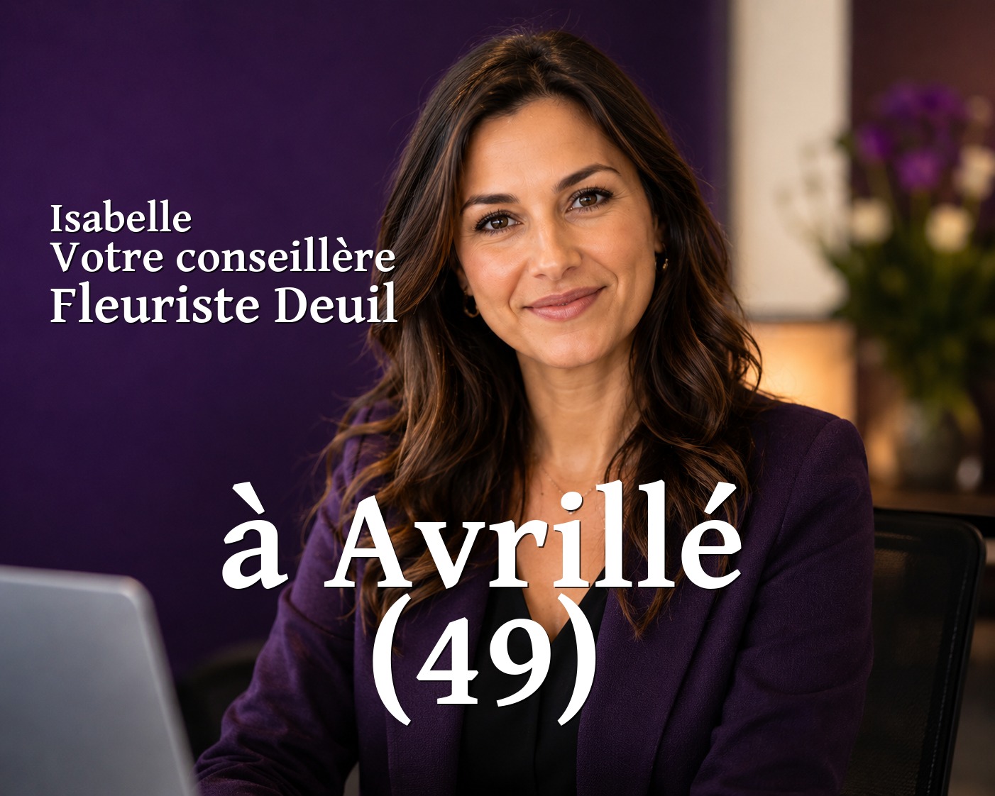 Isabelle, votre conseillère Fleuriste Deuil à Avrillé (49)