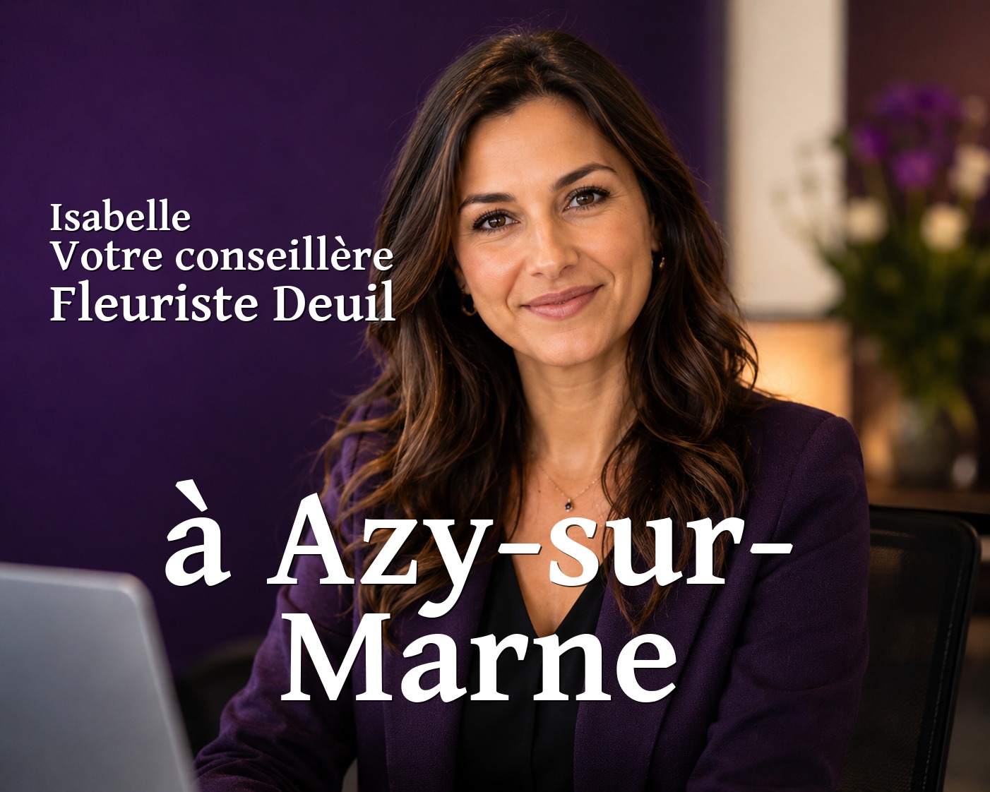 Isabelle, votre conseillère Fleuriste Deuil à Azy-sur-Marne