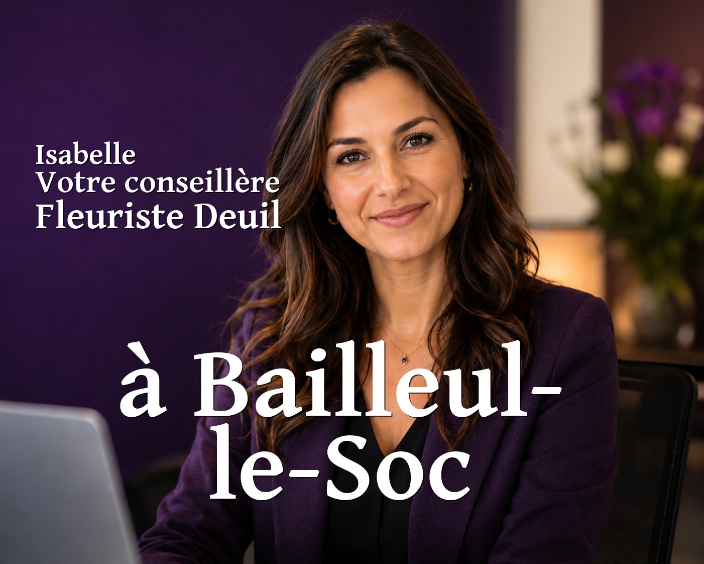 Isabelle, votre conseillère Fleuriste Deuil à Bailleul-le-Soc
