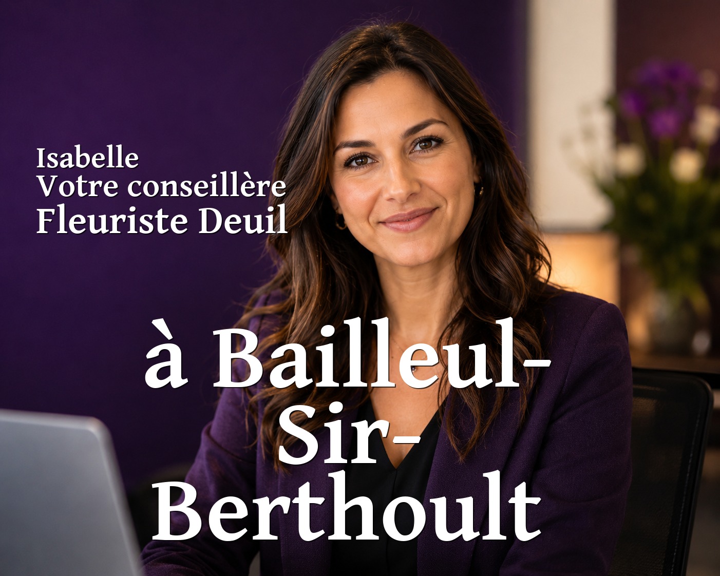 Isabelle, votre conseillère Fleuriste Deuil à Bailleul-Sir-Berthoult