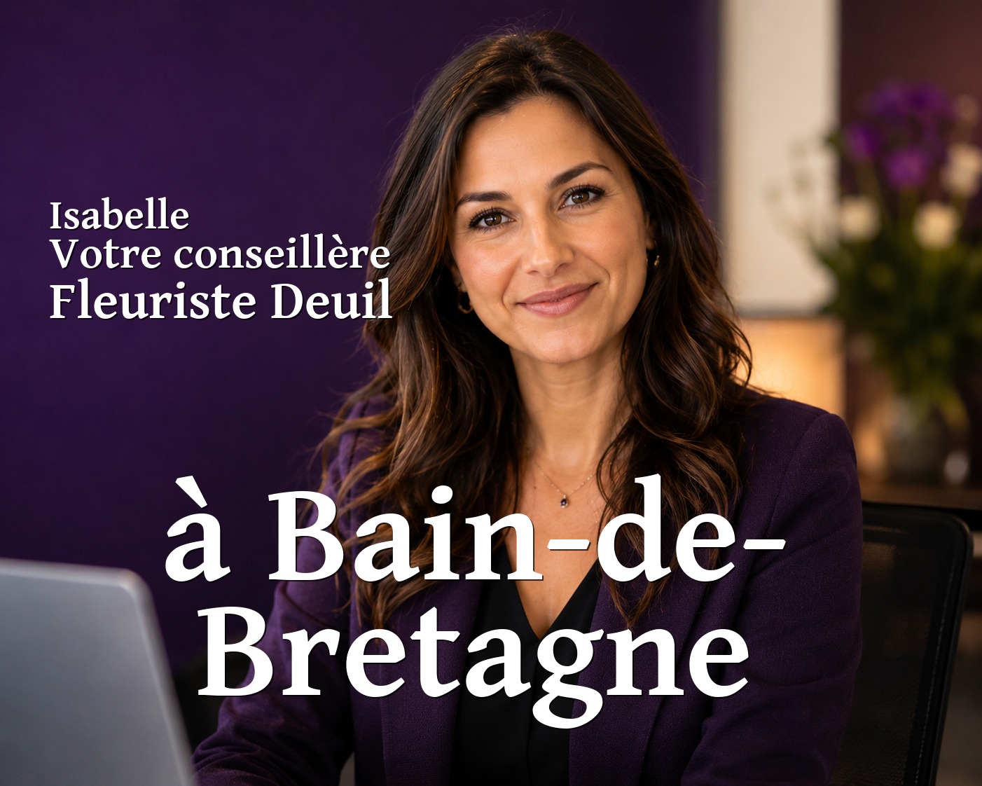 Isabelle, votre conseillère Fleuriste Deuil à Bain-de-Bretagne