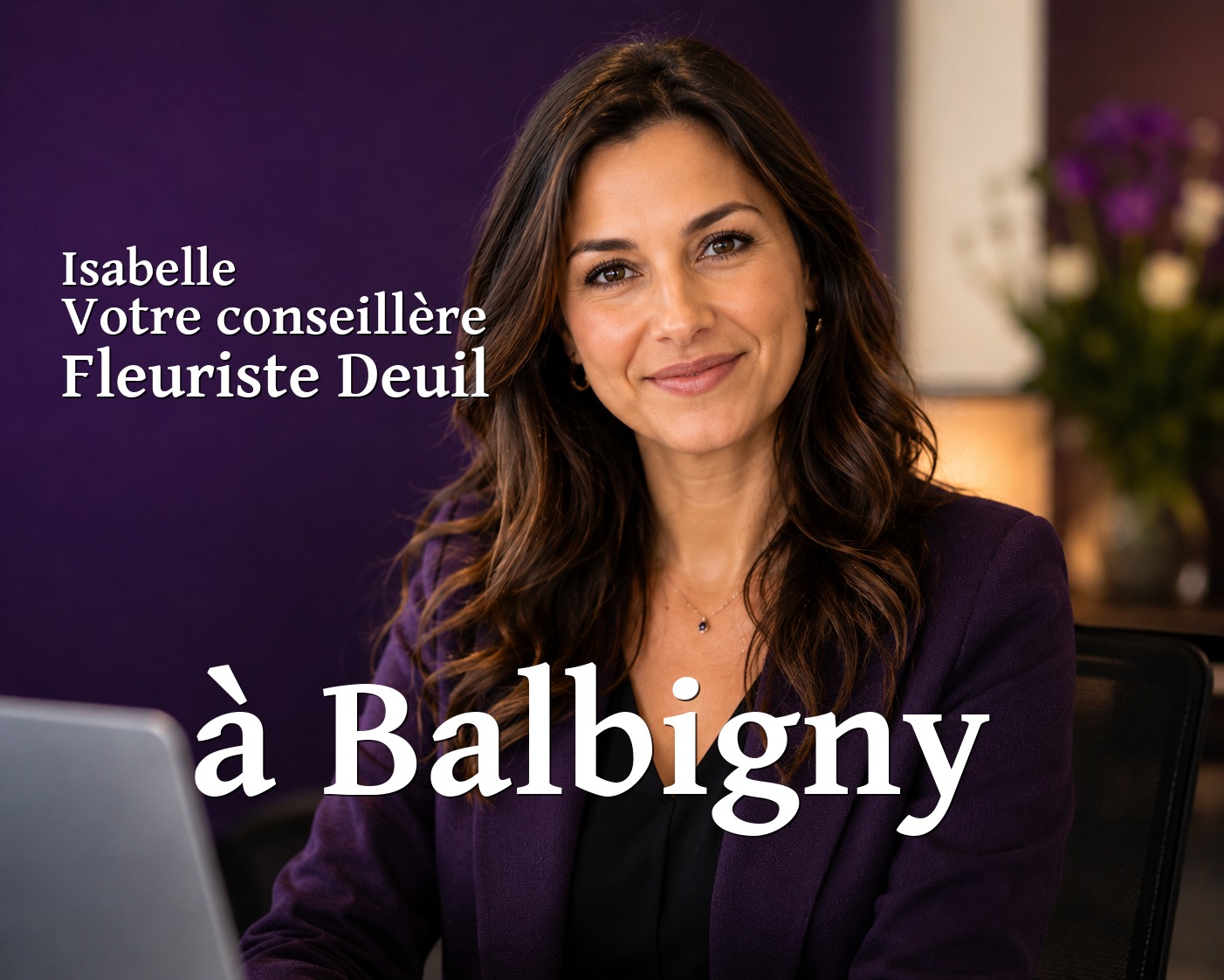 Isabelle, votre conseillère Fleuriste Deuil à Balbigny