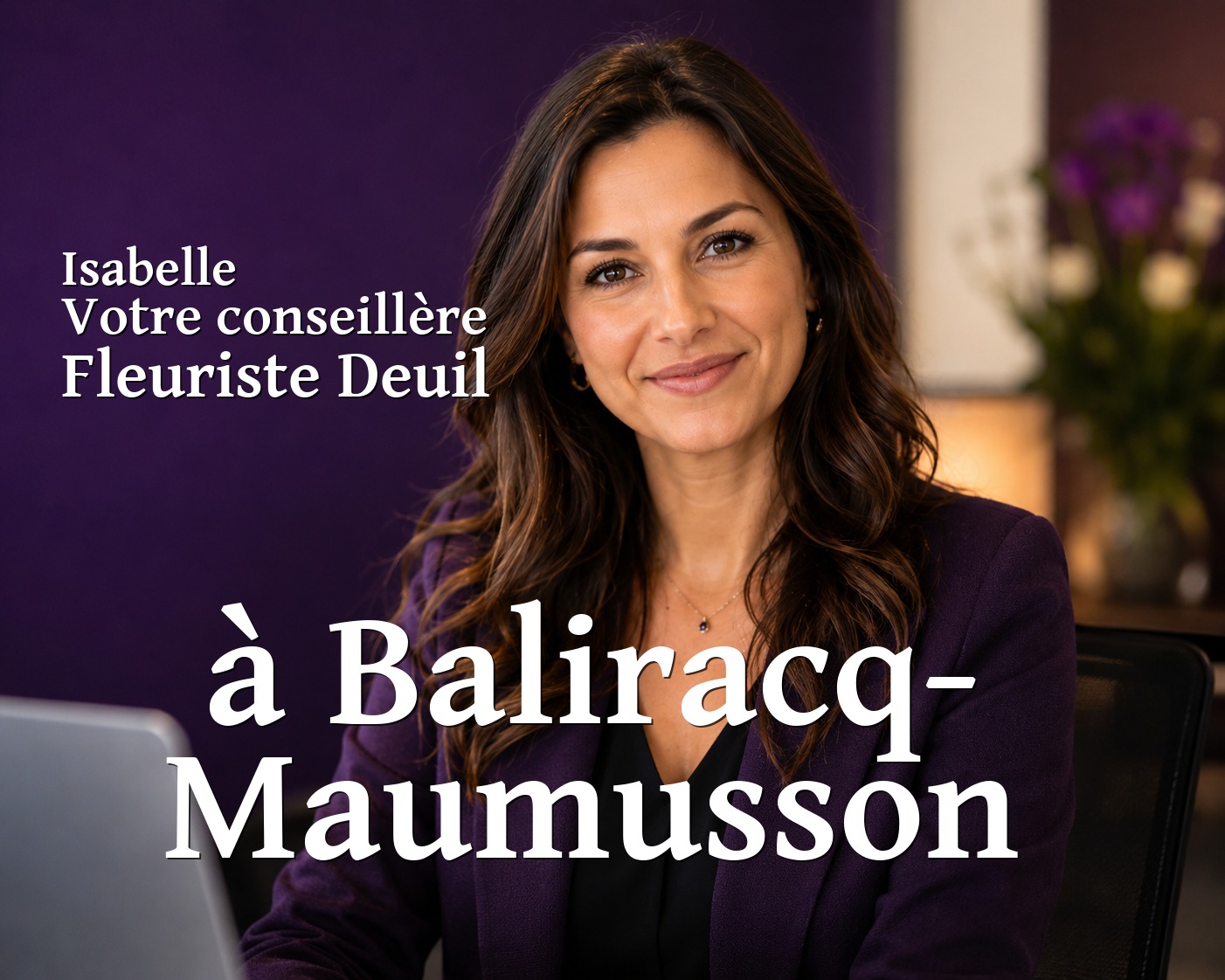 Isabelle, votre conseillère Fleuriste Deuil à Baliracq-Maumusson