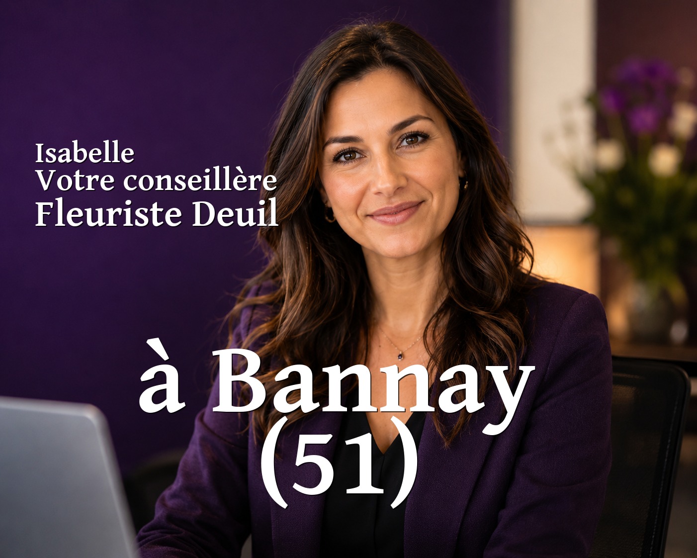 Isabelle, votre conseillère Fleuriste Deuil à Bannay (51)