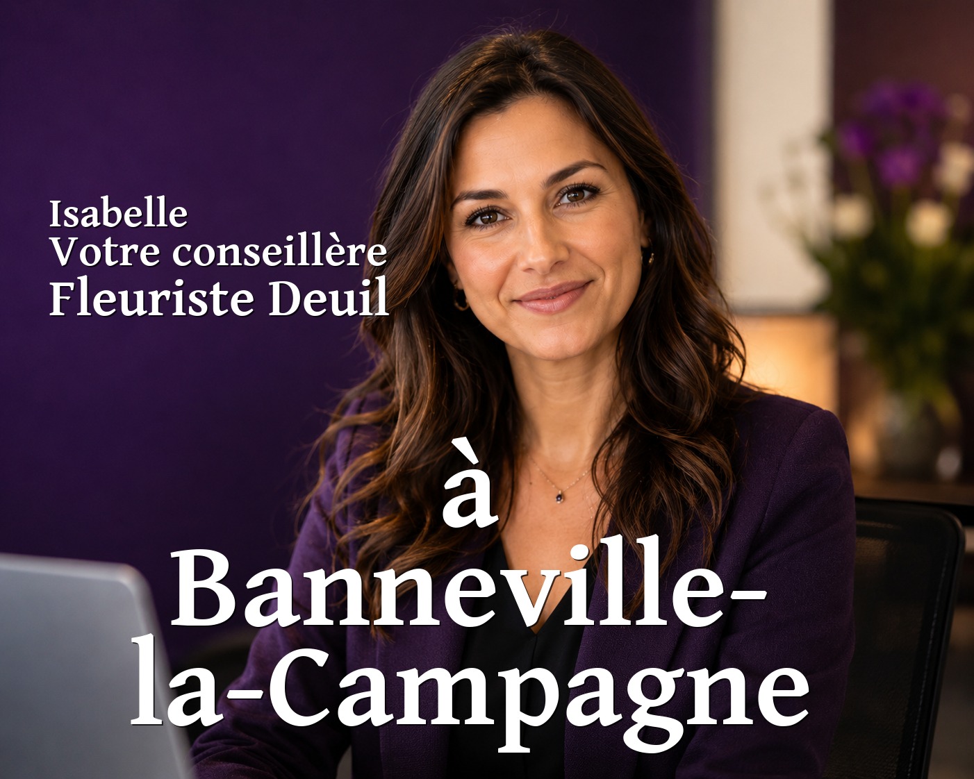 Isabelle, votre conseillère Fleuriste Deuil à Banneville-la-Campagne