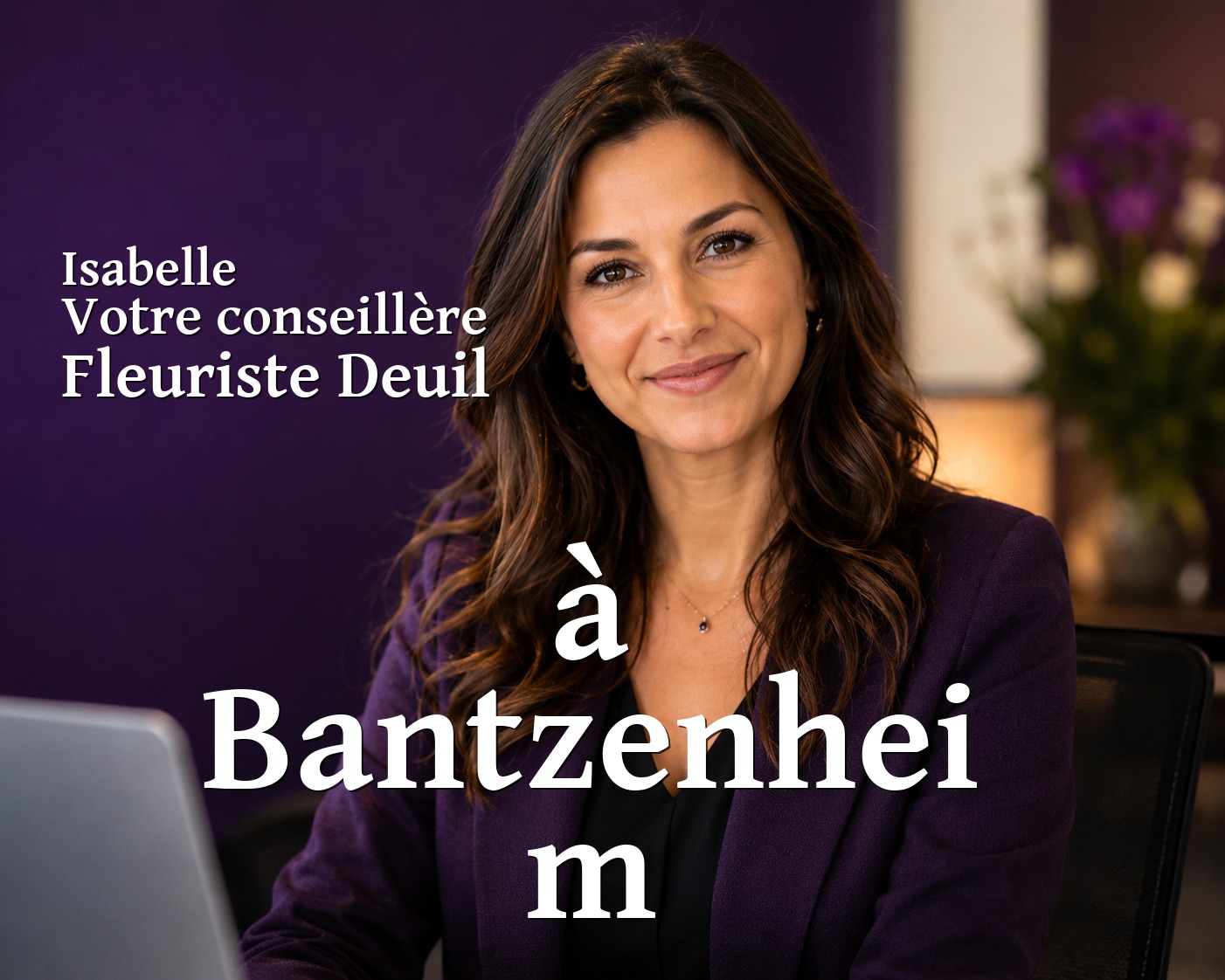 Isabelle, votre conseillère Fleuriste Deuil à Bantzenheim