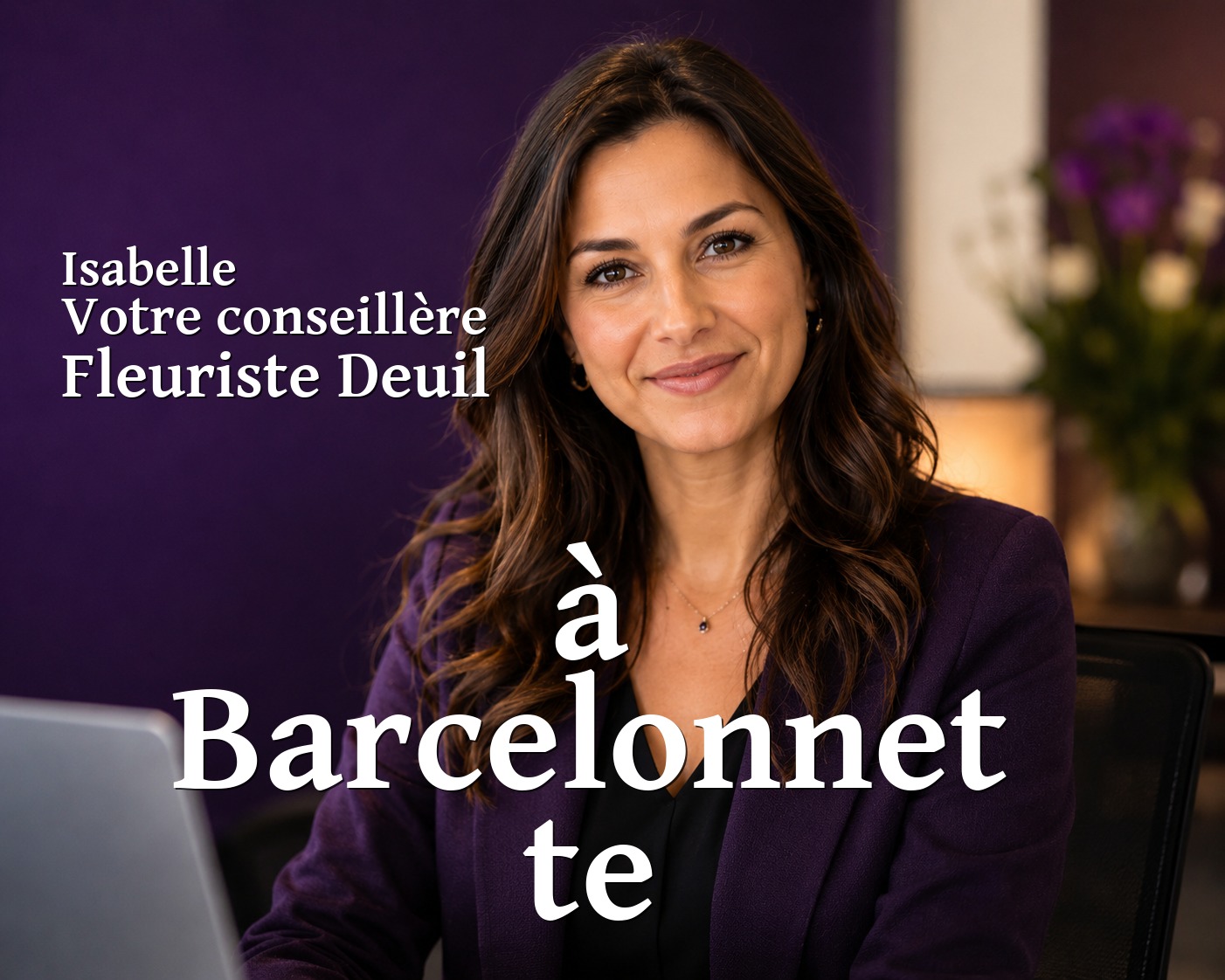 Isabelle, votre conseillère Fleuriste Deuil à Barcelonnette