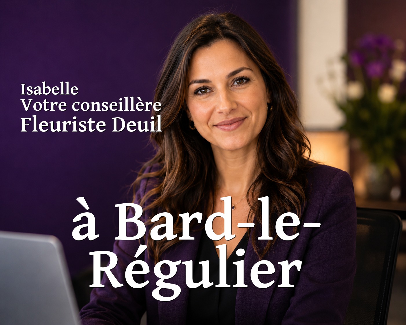 Isabelle, votre conseillère Fleuriste Deuil à Bard-le-Régulier