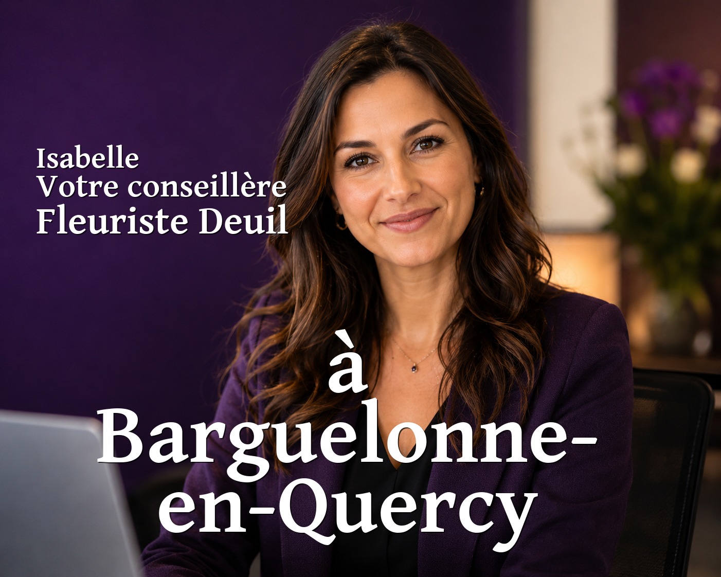Isabelle, votre conseillère Fleuriste Deuil à Barguelonne-en-Quercy