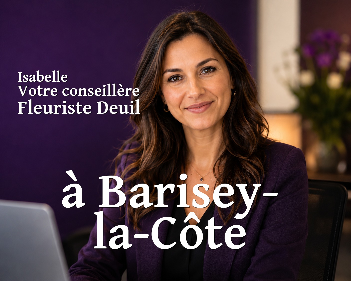 Isabelle, votre conseillère Fleuriste Deuil à Barisey-la-Côte