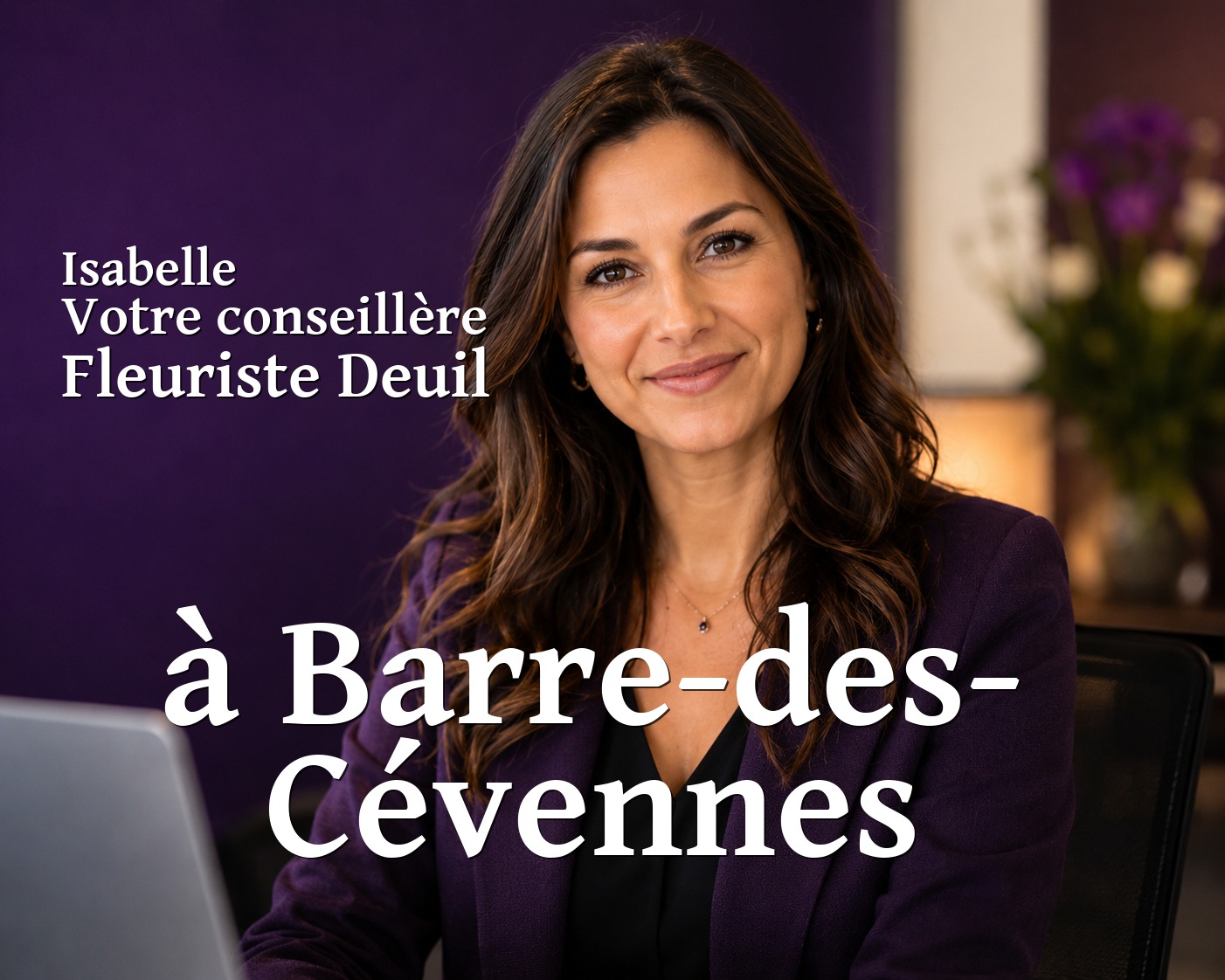 Isabelle, votre conseillère Fleuriste Deuil à Barre-des-Cévennes
