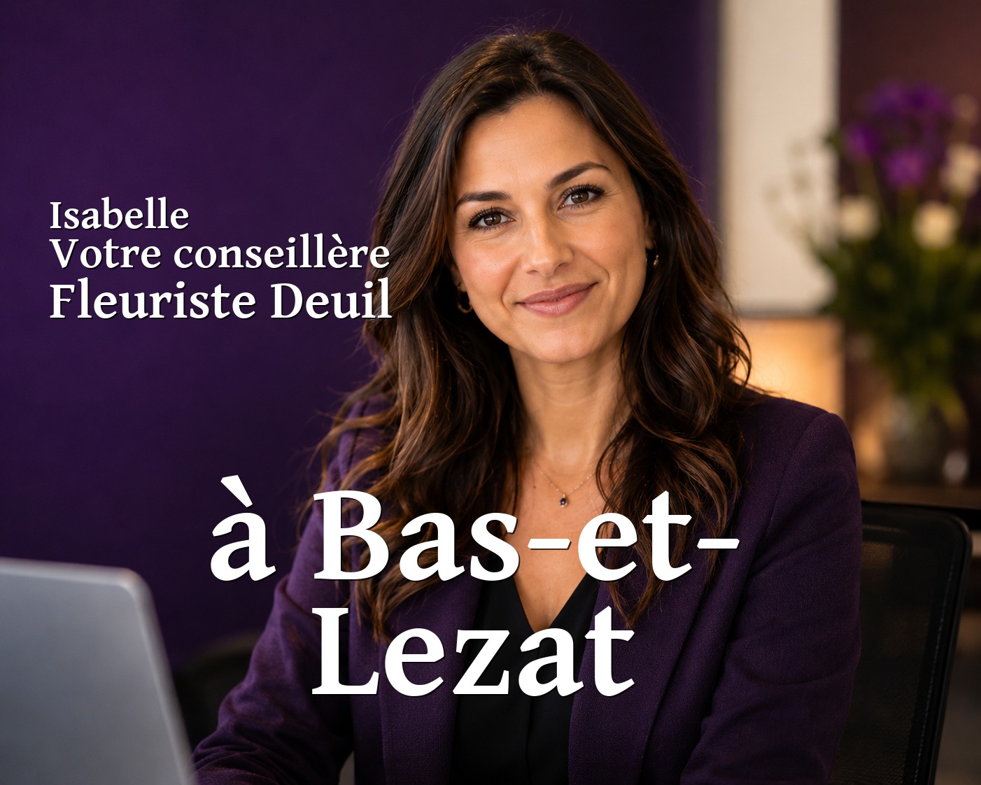 Isabelle, votre conseillère Fleuriste Deuil à Bas-et-Lezat