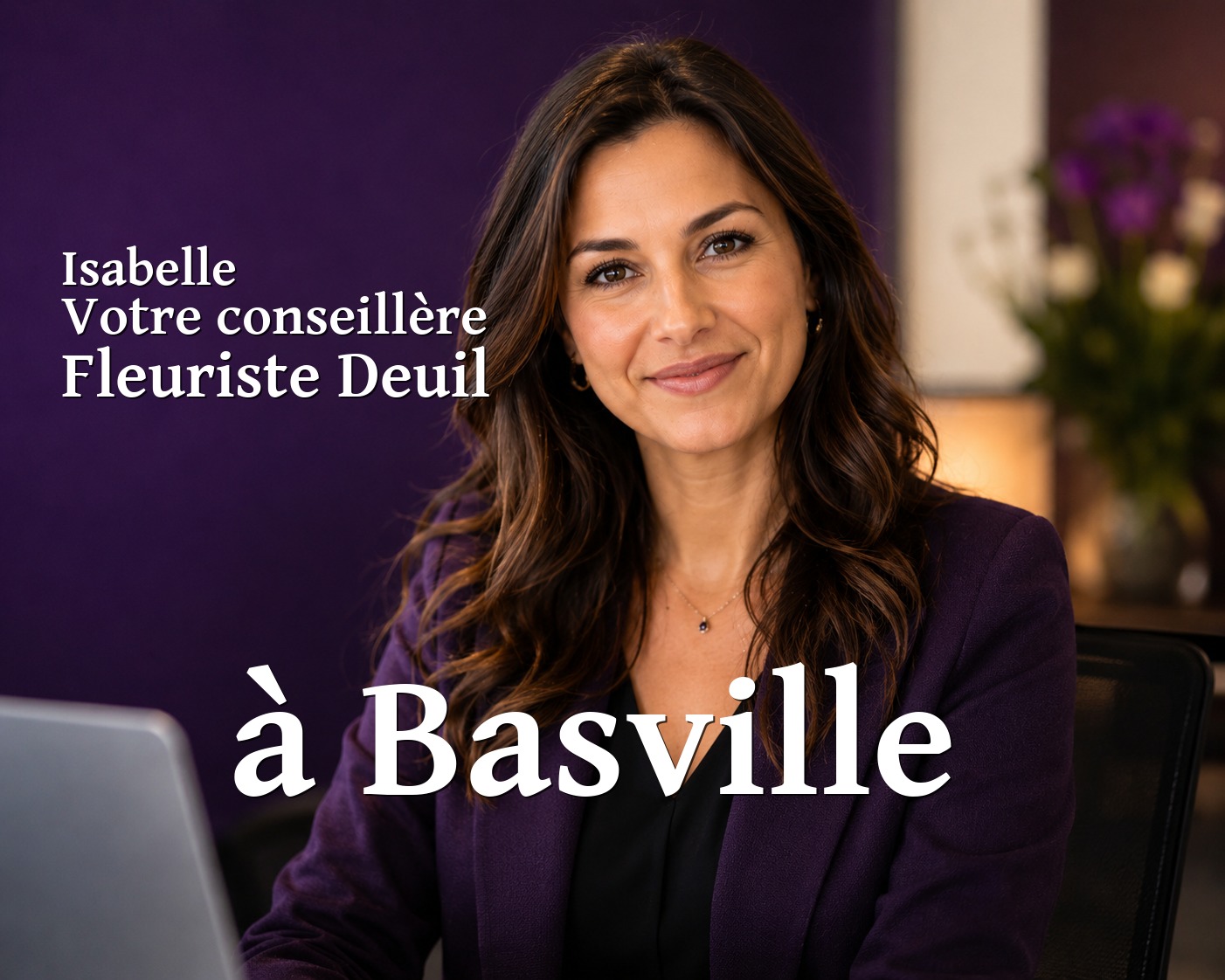 Isabelle, votre conseillère Fleuriste Deuil à Basville