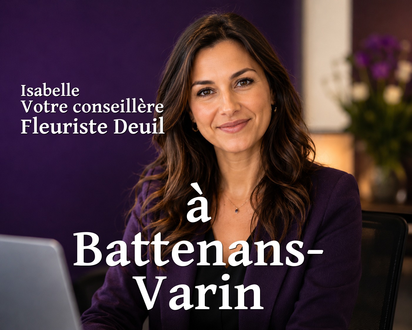 Isabelle, votre conseillère Fleuriste Deuil à Battenans-Varin