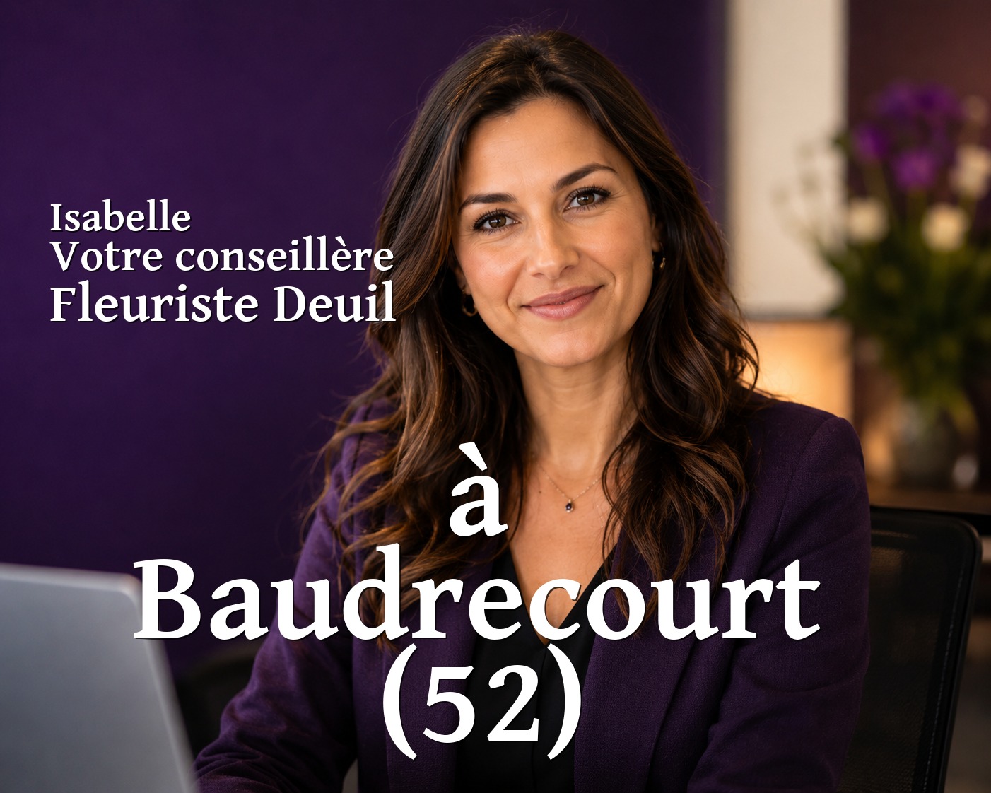 Isabelle, votre conseillère Fleuriste Deuil à Baudrecourt (52)