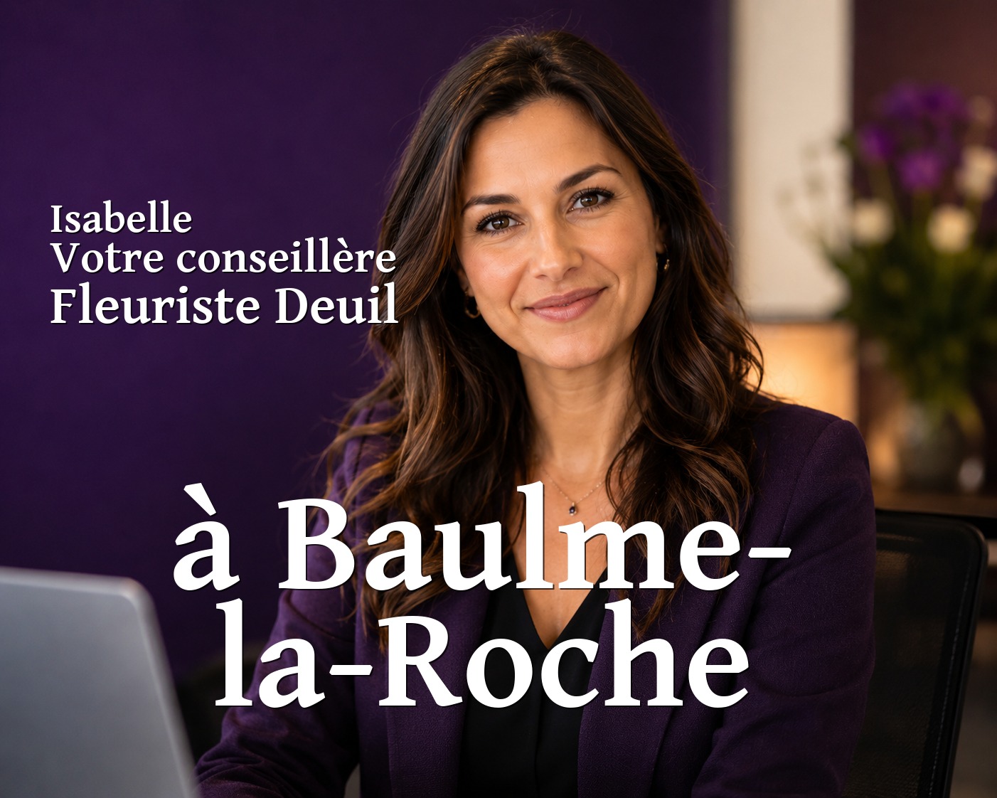 Isabelle, votre conseillère Fleuriste Deuil à Baulme-la-Roche