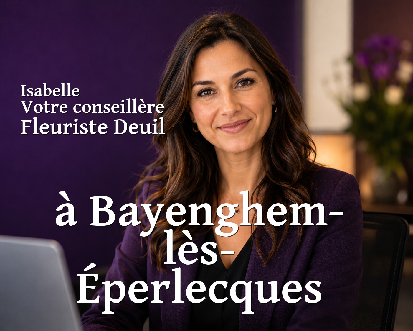 Isabelle, votre conseillère Fleuriste Deuil à Bayenghem-lès-Éperlecques