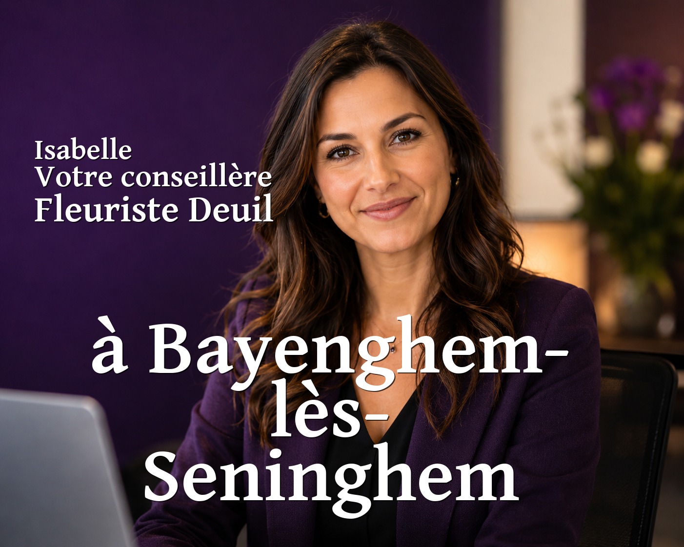 Isabelle, votre conseillère Fleuriste Deuil à Bayenghem-lès-Seninghem