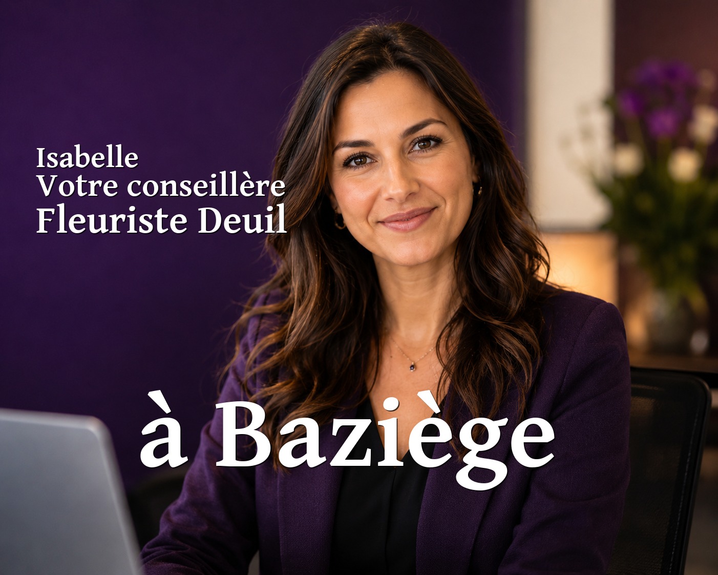 Isabelle, votre conseillère Fleuriste Deuil à Baziège
