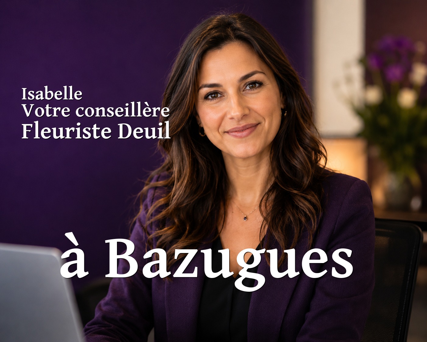 Isabelle, votre conseillère Fleuriste Deuil à Bazugues
