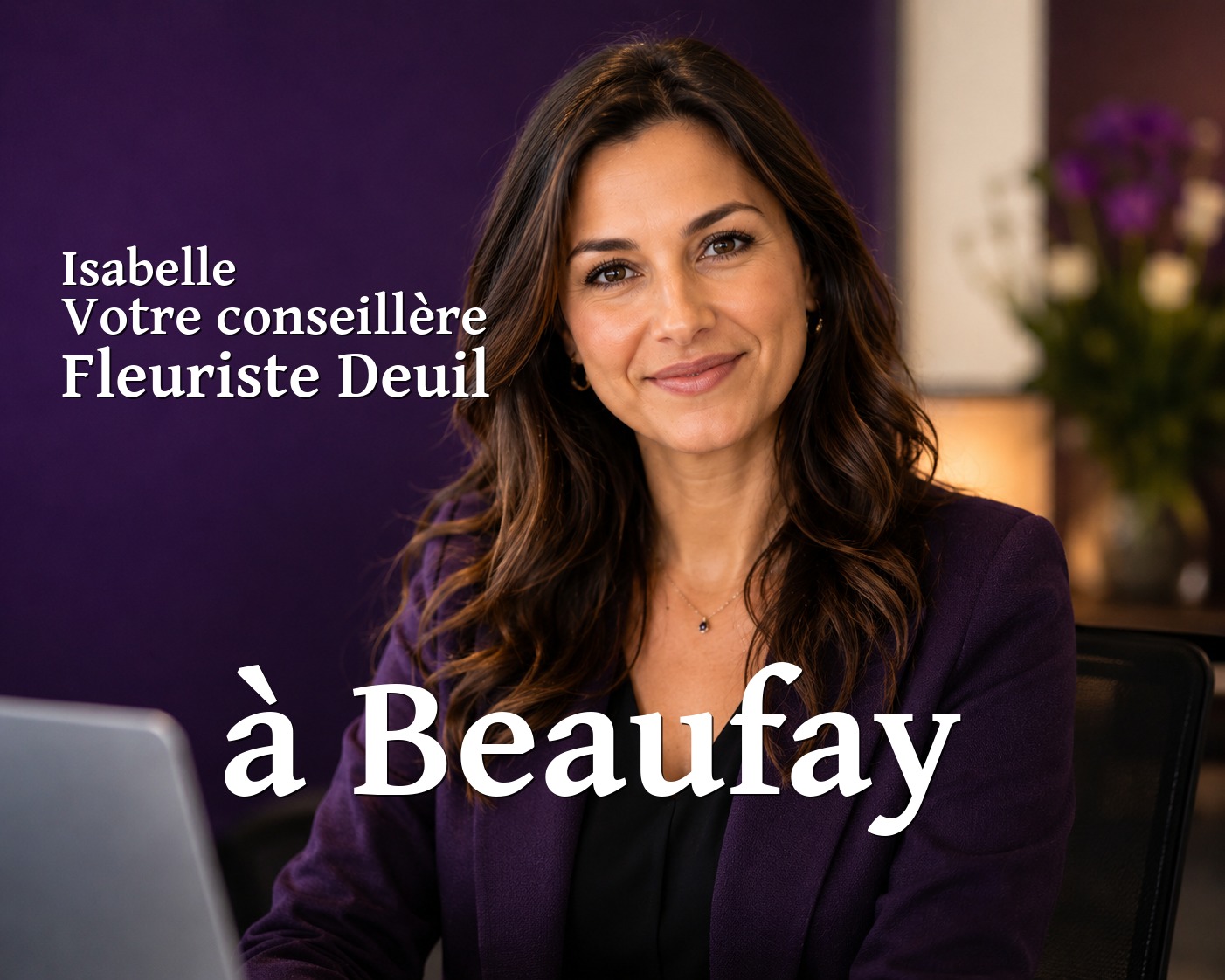 Isabelle, votre conseillère Fleuriste Deuil à Beaufay