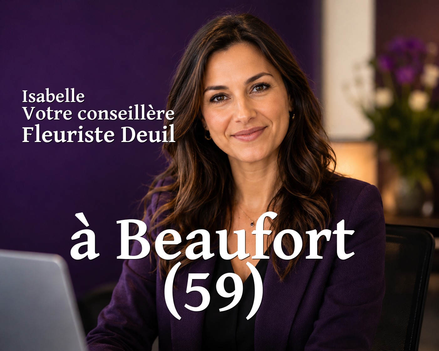 Isabelle, votre conseillère Fleuriste Deuil à Beaufort (59)