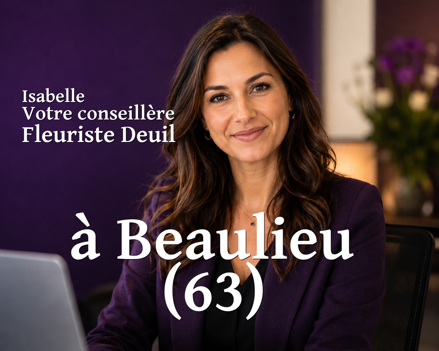 Isabelle, votre conseillère Fleuriste Deuil à Beaulieu (63)
