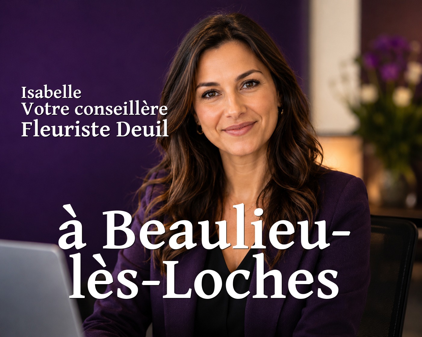 Isabelle, votre conseillère Fleuriste Deuil à Beaulieu-lès-Loches