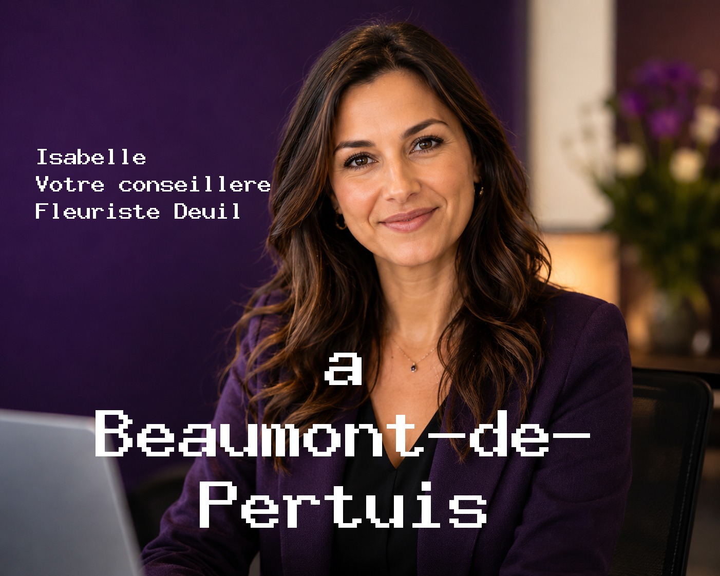 Isabelle, votre conseillère Fleuriste Deuil à Beaumont-de-Pertuis