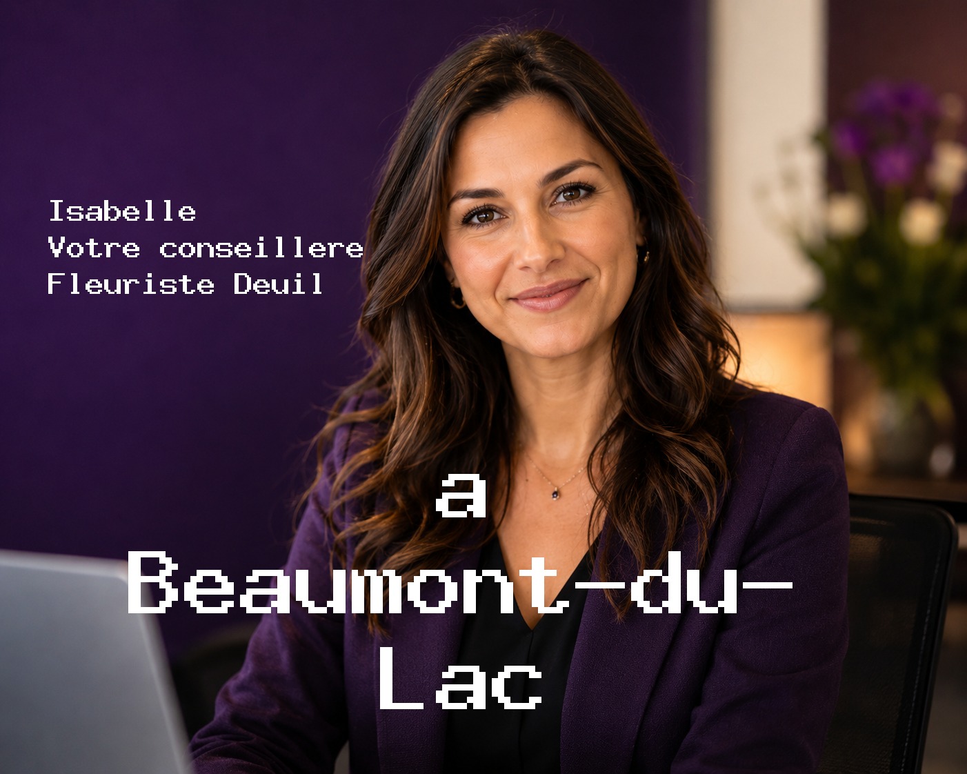 Isabelle, votre conseillère Fleuriste Deuil à Beaumont-du-Lac