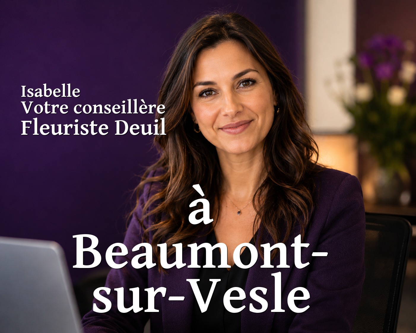 Isabelle, votre conseillère Fleuriste Deuil à Beaumont-sur-Vesle