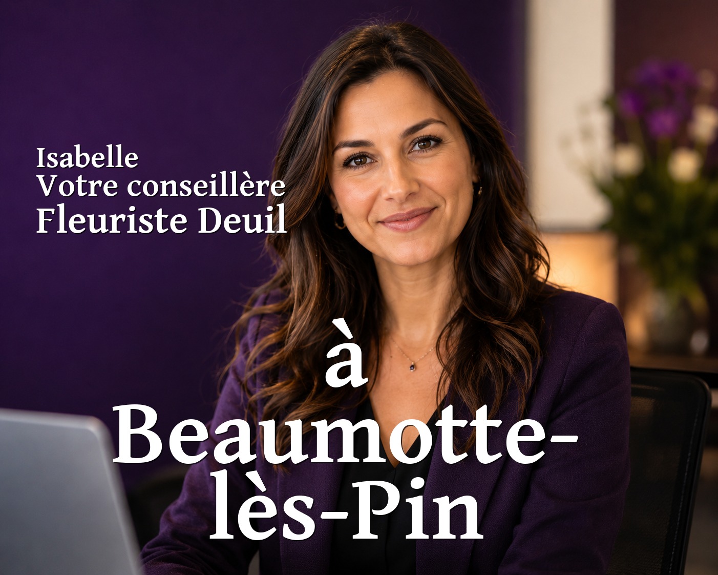 Isabelle, votre conseillère Fleuriste Deuil à Beaumotte-lès-Pin