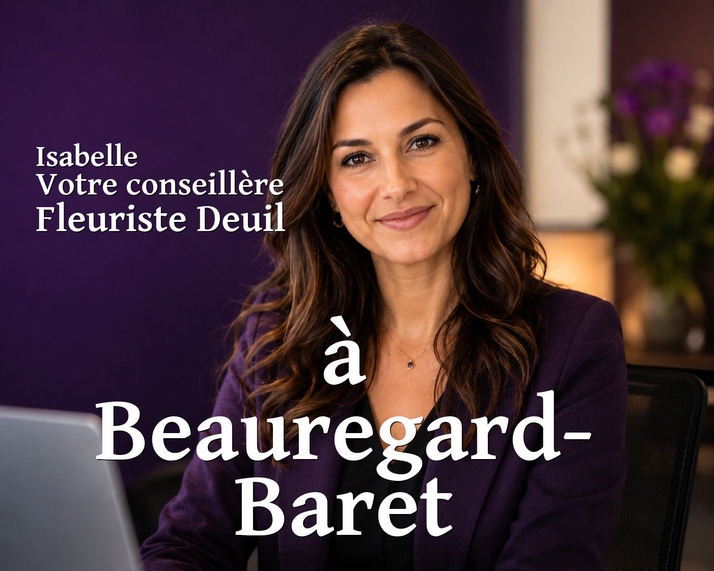 Isabelle, votre conseillère Fleuriste Deuil à Beauregard-Baret