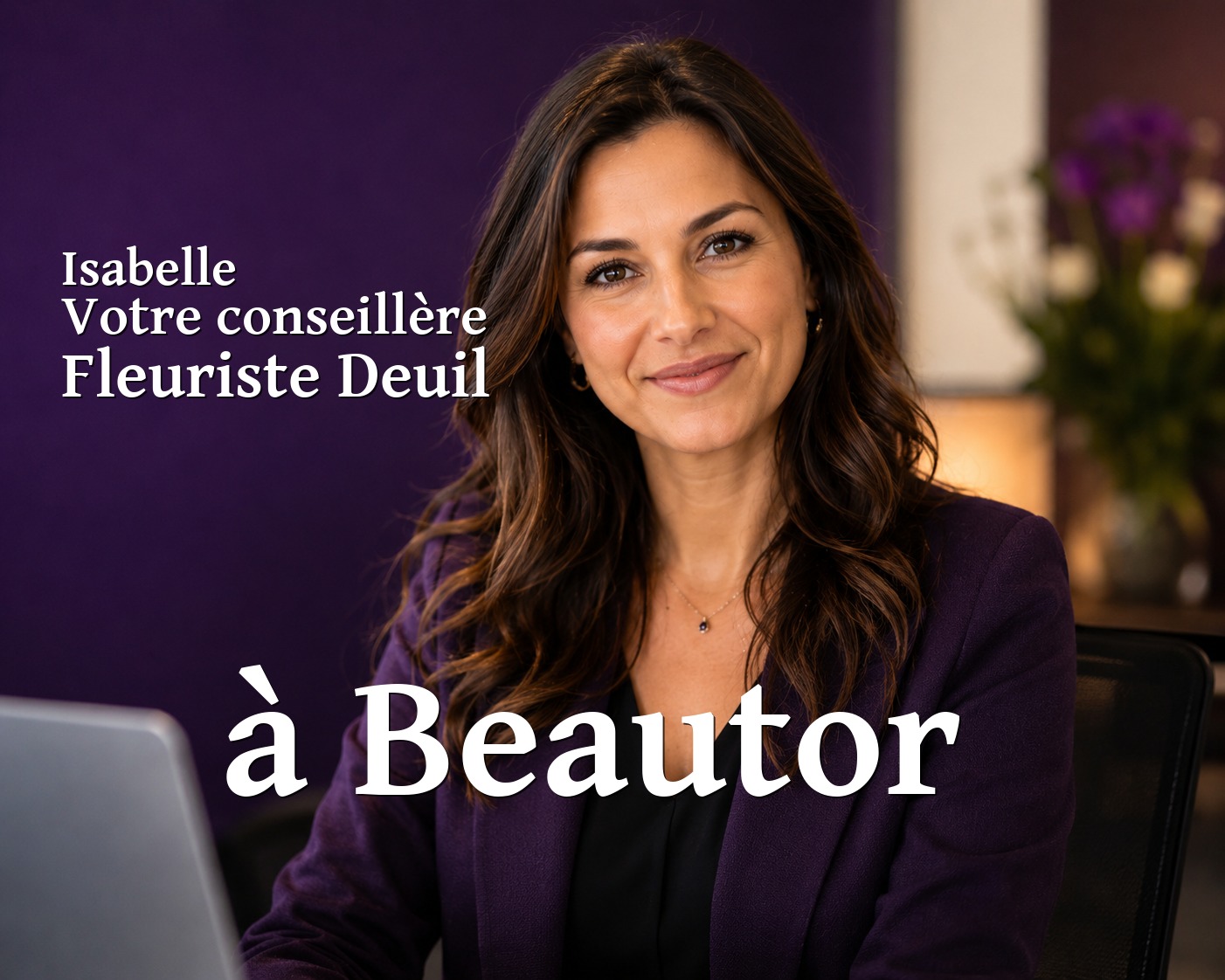 Isabelle, votre conseillère Fleuriste Deuil à Beautor