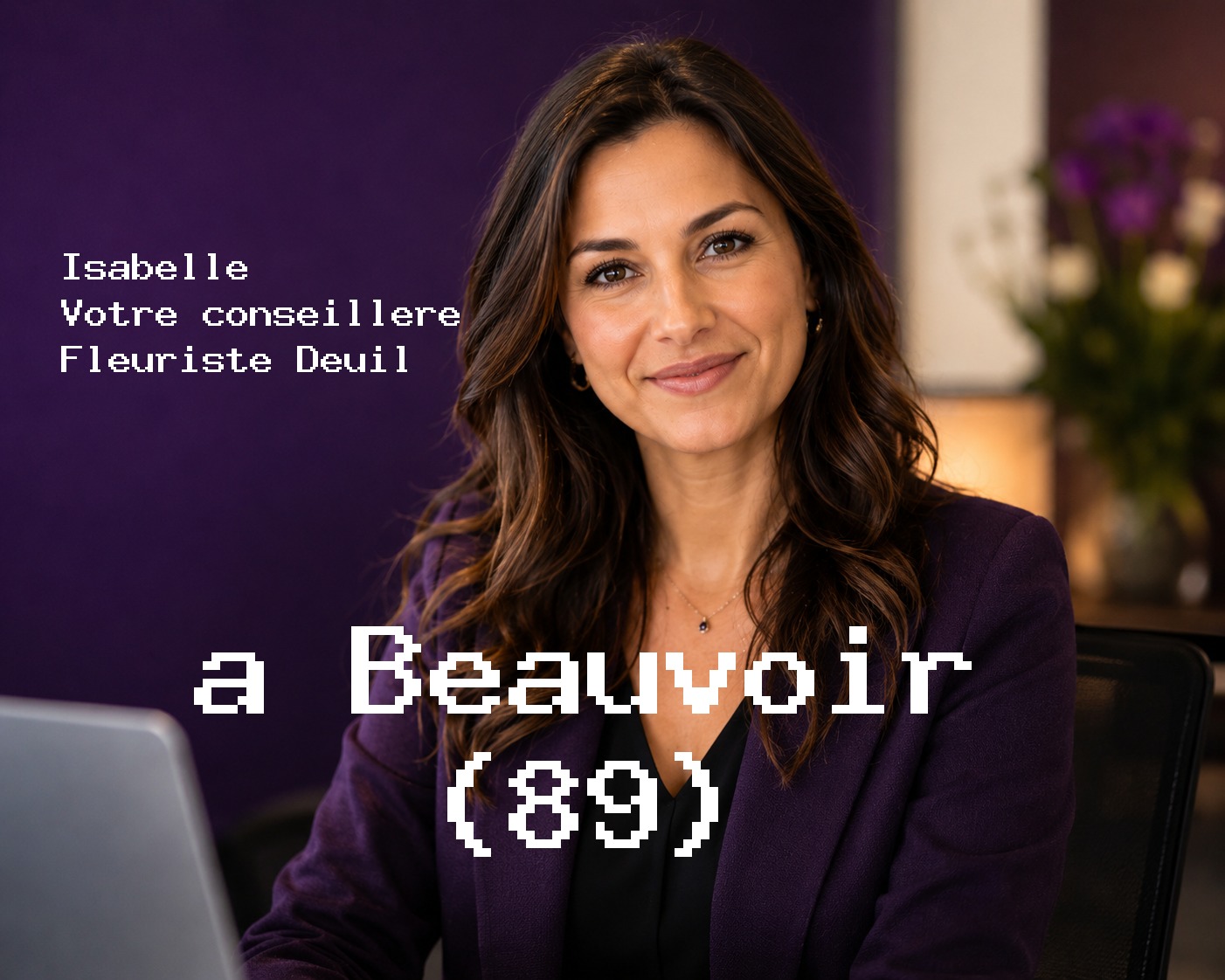 Isabelle, votre conseillère Fleuriste Deuil à Beauvoir (89)
