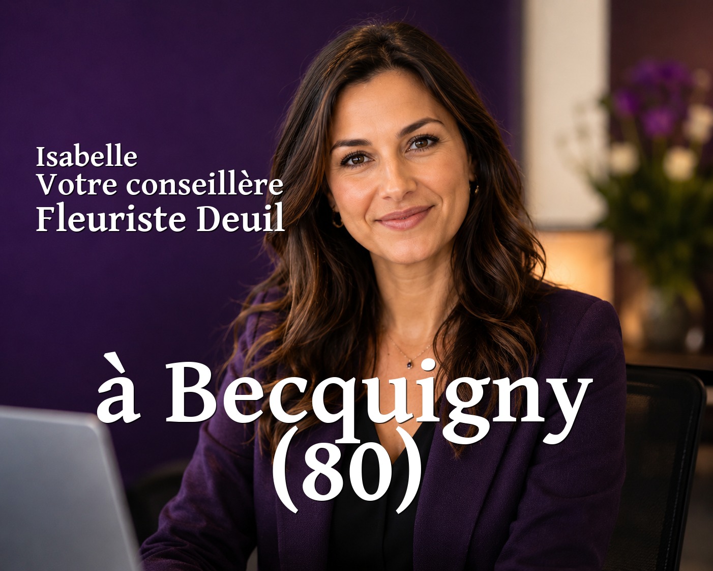 Isabelle, votre conseillère Fleuriste Deuil à Becquigny (80)