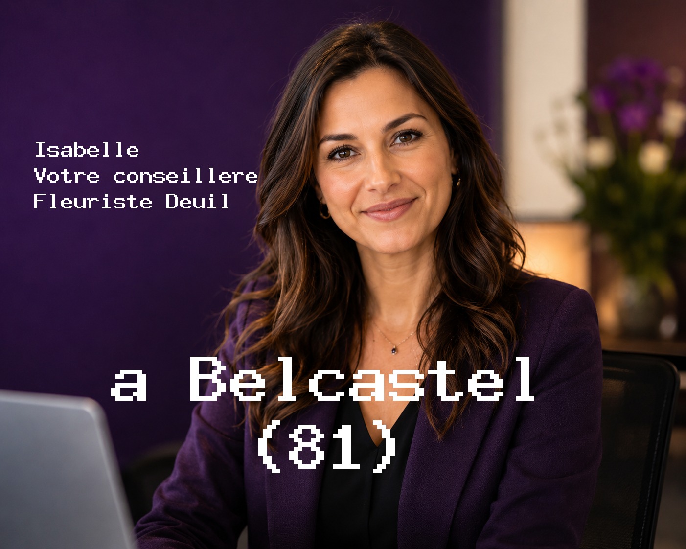 Isabelle, votre conseillère Fleuriste Deuil à Belcastel (81)